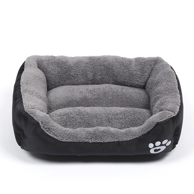 Best Pet Supplies Haustierzelt – Plüschiges Hunde- & Katzenbett 40,6 X 40,6 X 40,6 Cm, Grau