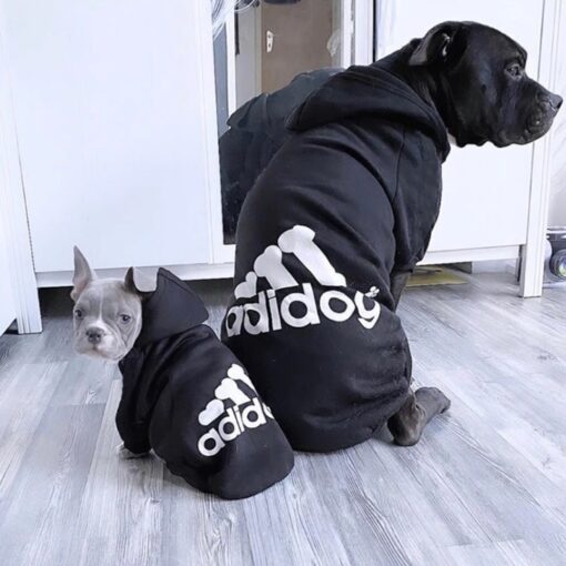 Hunde Pullover, Hunde Adidog Trainer, Hoodie für Hunde