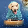 Trocknungstuch für Hunde, Hunde-Trocknungstuch, Hundepflege, Hundereinigung, Online-Shop für Haustierzubehör