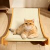 Katzen Bett Holz Naturfaser Kratzen